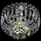 Люстра Корона пластинка №1 зеленая в Подольске Люстра Корона пластинка №1 зеленая в Подольске