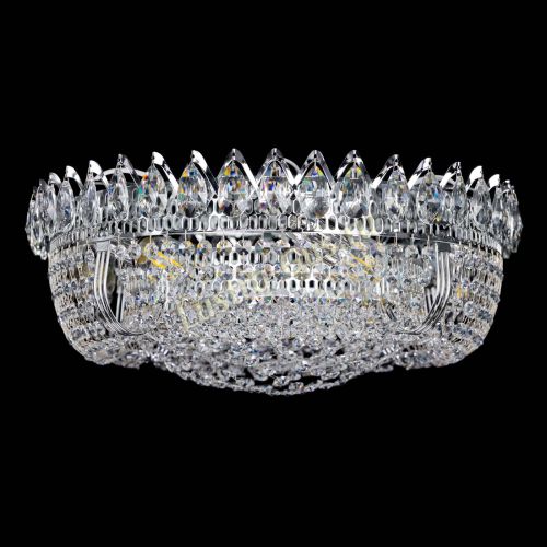 Люстра Корона Сетка 450 мм в Подольске Гусь Хрустальный