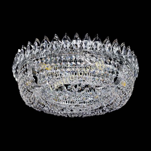 Люстра Корона Сетка 450 мм в Подольске Гусь Хрустальный