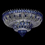 Люстра Корона Водопад синий в Подольске