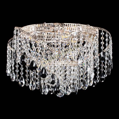 Люстра Космея №4 черная в Подольске Гусь Хрустальный