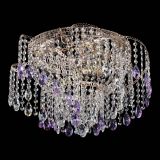 Люстра Космея №4 фиолетовая в Подольске Люстра Космея №4 фиолетовая в Подольске