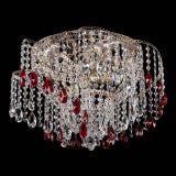 Люстра Космея №4 красная в Подольске