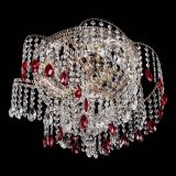 Люстра Космея №4 красная в Подольске