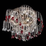 Люстра Космея №4 красная в Подольске