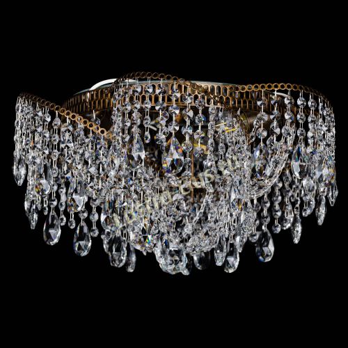 Люстра Космея №4 под бронзу в Подольске Гусь Хрустальный