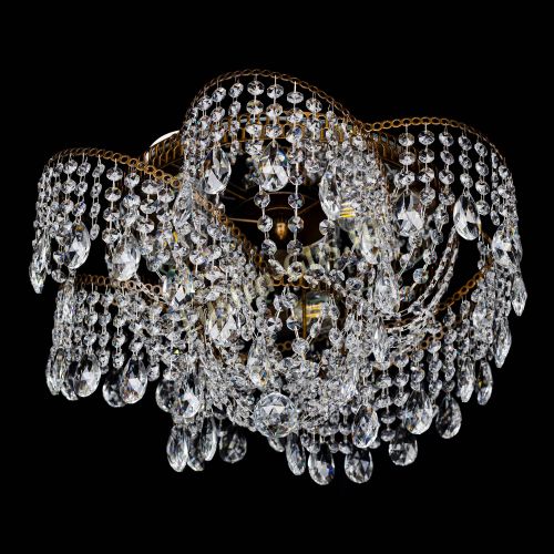 Люстра Космея №4 под бронзу в Подольске Гусь Хрустальный