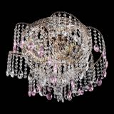 Люстра Космея №4 розовая в Подольске