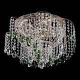 Люстра Космея №4 зеленая в Подольске