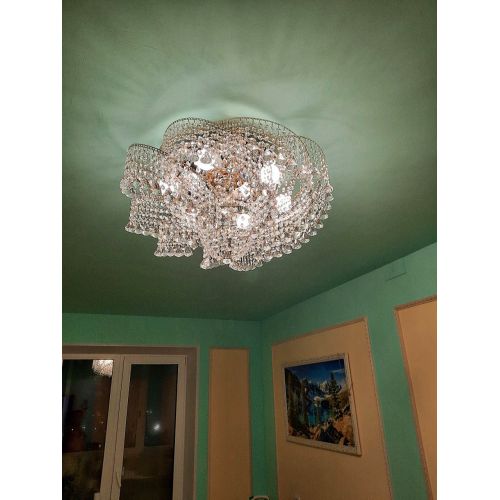 Люстра Космея №6 конус в Подольске Гусь Хрустальный