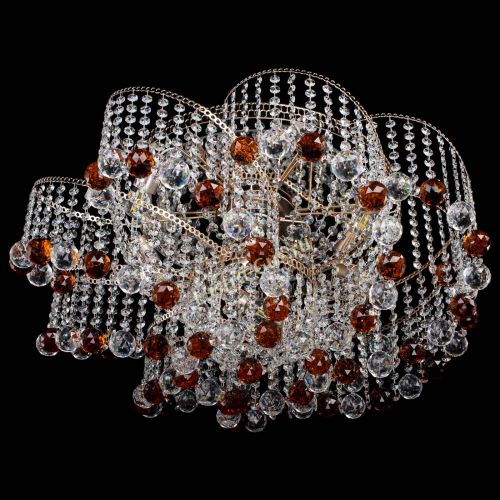 Люстра Космея №6 шар 40 мм чайная в Подольске Гусь Хрустальный