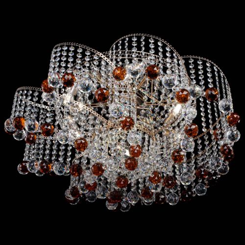 Люстра Космея №6 шар 40 мм чайная в Подольске Гусь Хрустальный