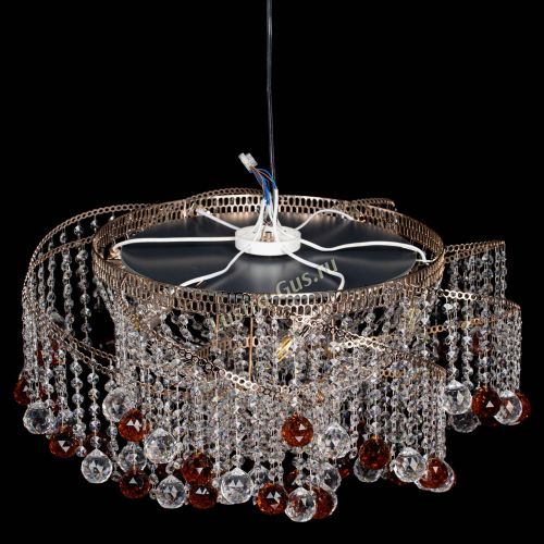 Люстра Космея №6 шар 40 мм чайная в Подольске Гусь Хрустальный