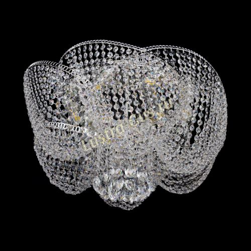 Люстра Космея Бутон большая в Подольске Гусь Хрустальный