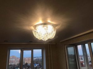 Люстра Космея №1 в Подольске отзыв и фото покупателя