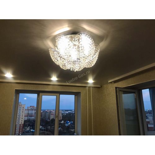 Люстра Космея №1 в Подольске Гусь Хрустальный
