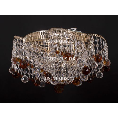 Люстра Космос шар 40 мм чайная в Подольске Гусь Хрустальный