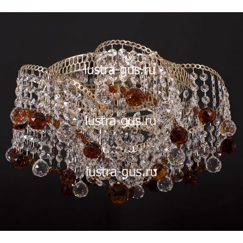 Люстра Космос шар 40 мм чайная в Подольске Гусь Хрустальный