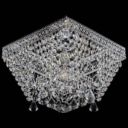 Люстра Квадрат №12 конусы в Подольске Гусь Хрустальный