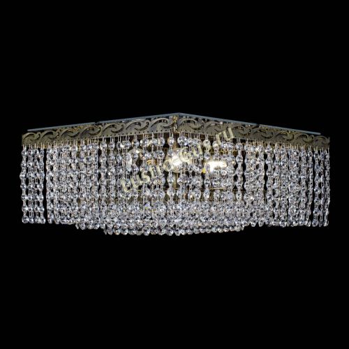 Люстра Квадрат №3 под бронзу в Подольске Гусь Хрустальный