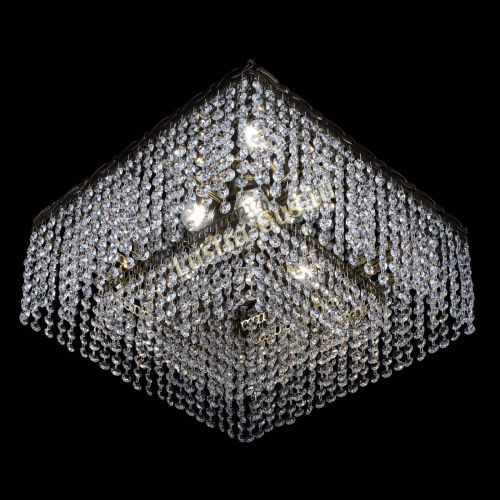 Люстра Квадрат №3 под бронзу в Подольске Гусь Хрустальный