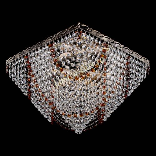 Люстра Квадрат Бриз чайная в Подольске Гусь Хрустальный