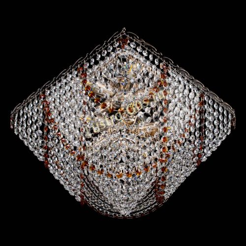 Люстра Квадрат Бриз чайная в Подольске Гусь Хрустальный