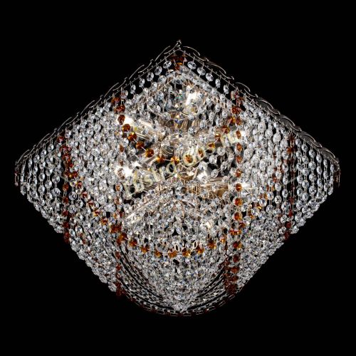 Люстра Квадрат Бриз чайная в Подольске Гусь Хрустальный