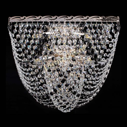 Люстра Квадрат Бриз черная в Подольске Гусь Хрустальный