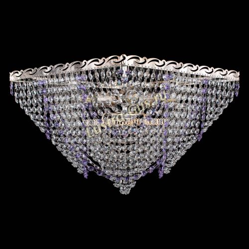 Люстра Квадрат Бриз фиолетовая в Подольске Люстра Квадрат Бриз фиолетовая в Подольске