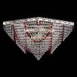 Люстра Квадрат Бриз красная в Подольске