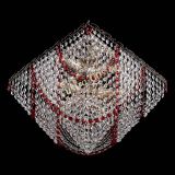 Люстра Квадрат Бриз красная в Подольске