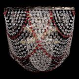 Люстра Квадрат Бриз красная в Подольске