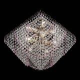 Люстра Квадрат Бриз розовая в Подольске