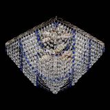 Люстра Квадрат Бриз синяя в Подольске