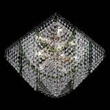 Люстра Квадрат Бриз зеленая в Подольске