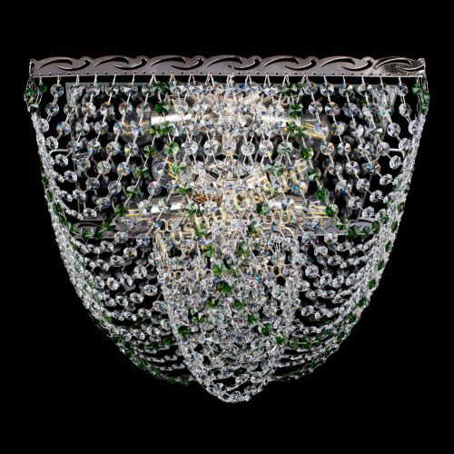 Люстра Квадрат Бриз зеленая в Подольске Гусь Хрустальный