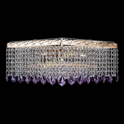 Люстра Квадрат Гамма Дубик цветная в Подольске Гусь Хрустальный