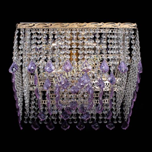 Люстра Квадрат Гамма Дубик цветная в Подольске Гусь Хрустальный