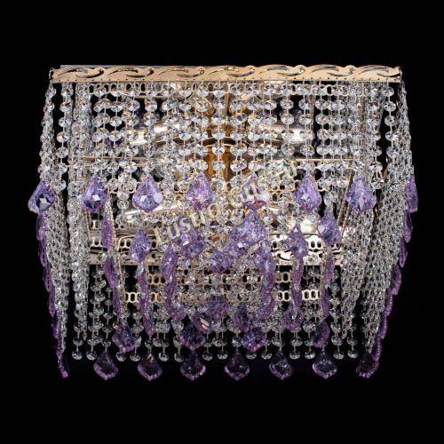 Люстра Квадрат Гамма Дубик цветная в Подольске Гусь Хрустальный