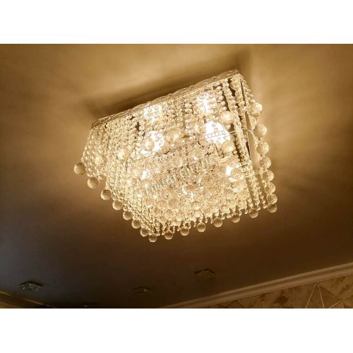 Люстра Квадрат гамма шар 30 мм длинная в Подольске Гусь Хрустальный