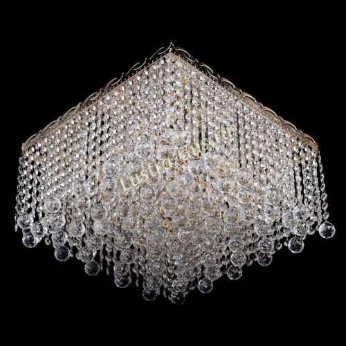 Люстра Квадрат гамма шар 30 мм длинная в Подольске Гусь Хрустальный