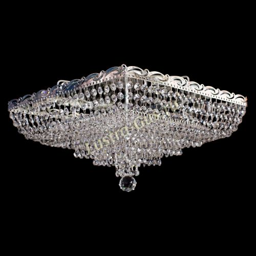 Люстра Квадрат Капель в Подольске Гусь Хрустальный