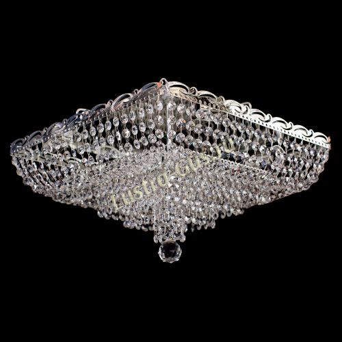 Люстра Квадрат Капель в Подольске Гусь Хрустальный