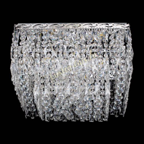 Люстра Квадрат Каскад с пластинками в Подольске Гусь Хрустальный