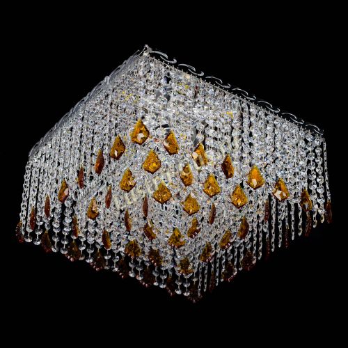 Люстра Квадрат Оптикон Лепестки чайная в Подольске Гусь Хрустальный