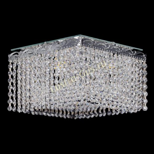 Люстра Квадрат Оптикон 3 лампы в Подольске Гусь Хрустальный