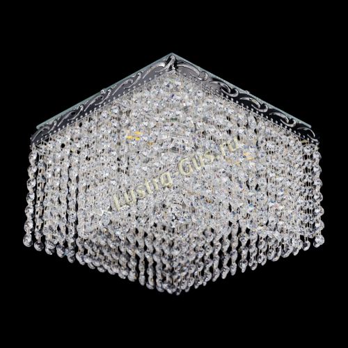 Люстра Квадрат Оптикон 3 лампы в Подольске Гусь Хрустальный