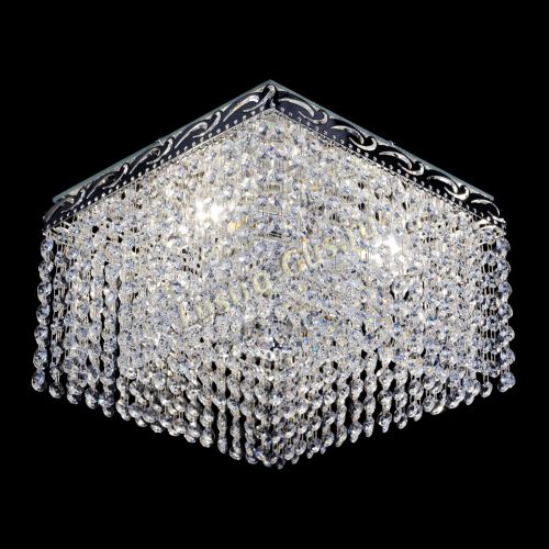 Люстра Квадрат Оптикон 3 лампы в Подольске Гусь Хрустальный