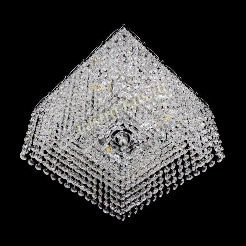 Люстра Квадрат Оптикон 3 лампы в Подольске Гусь Хрустальный